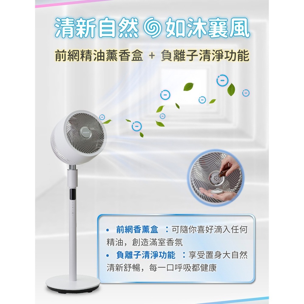 【限時購】【SANLUX台灣三洋】9吋林襄語音DC智慧循環扇 SBF-C09DZ-細節圖6