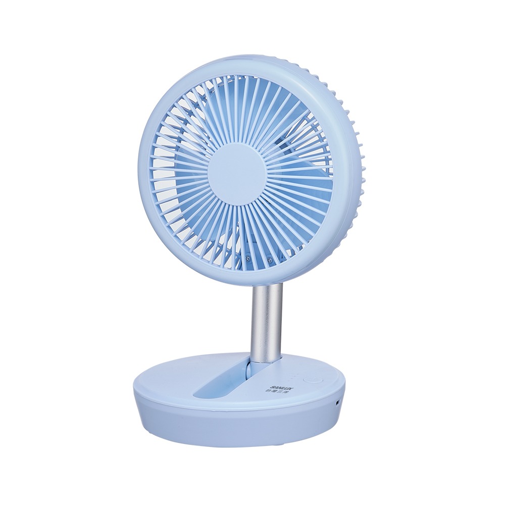 【SANLUX台灣三洋】7吋DC直流USB充電摺疊扇 SBF-S07DB-細節圖2