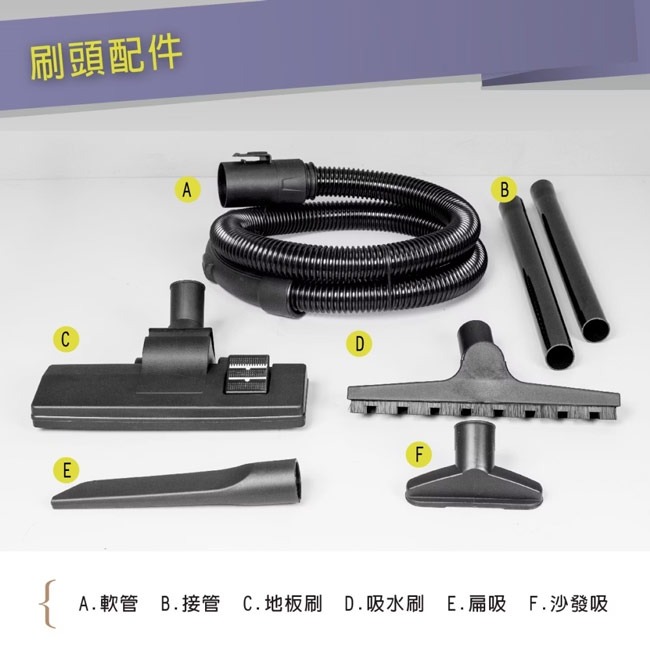 【TECO東元】20L乾濕兩用吸塵器 XYFXJ021-細節圖11