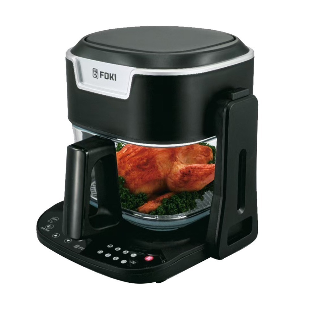 【FOKI小廚師】全能煎煮烘烤料理氣炸鍋 FC-100-細節圖2