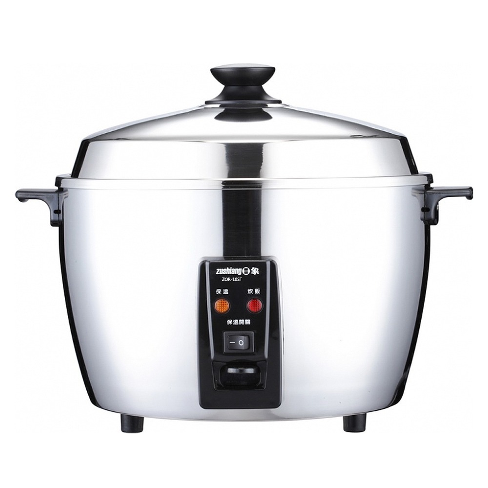 【zushiang日象】全機304不鏽鋼10人份養生電鍋 ZOR-10ST-細節圖2