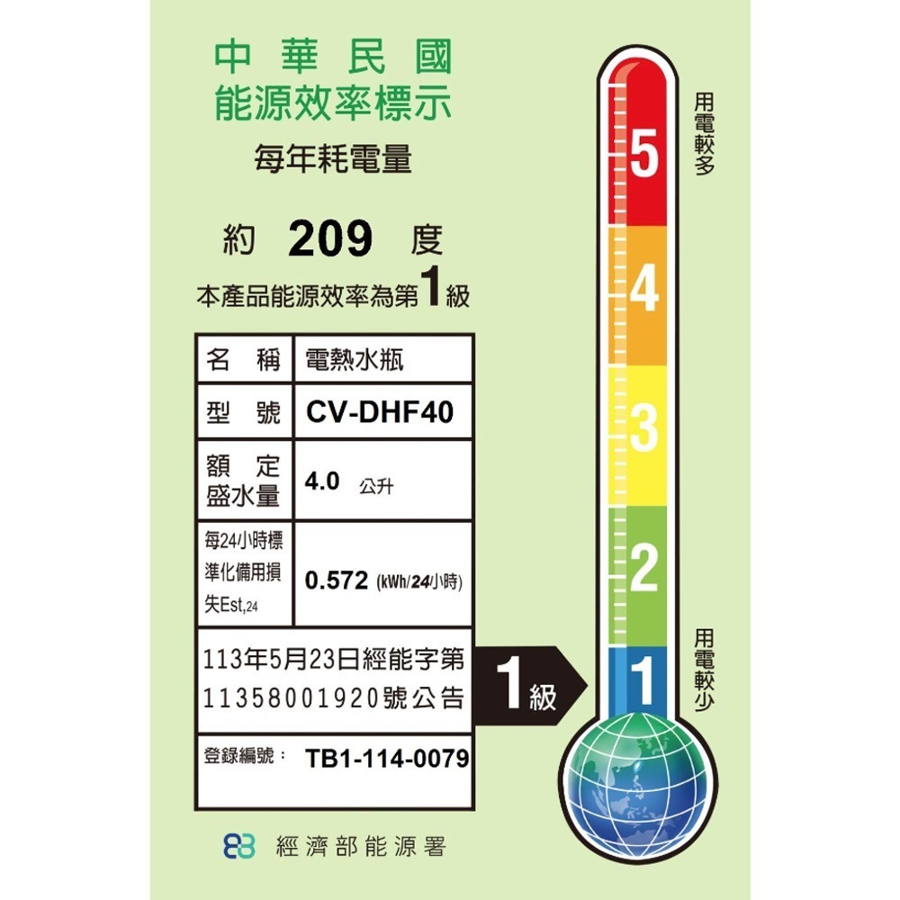 【ZOJIRUSHI象印】超級真空保溫熱水瓶 CV-DHF40 / CV-DHF50-細節圖6