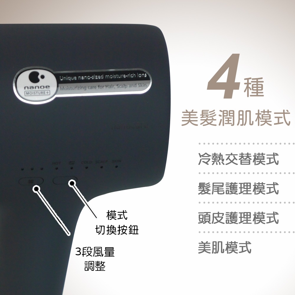 【Panasonic國際牌】高滲透奈米水離子吹風機 EH-NA0K-細節圖4