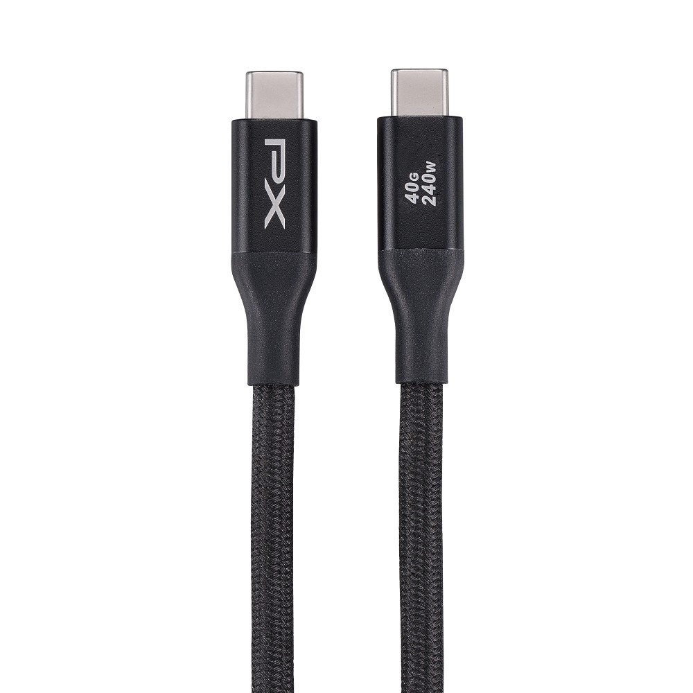 【PX大通】Type C to C 極速240W快充傳輸線(2米) UCC4X-2MB-細節圖2