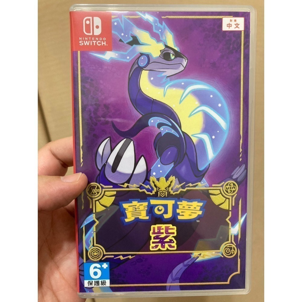 NS switch 遊戲 寶可夢紫
