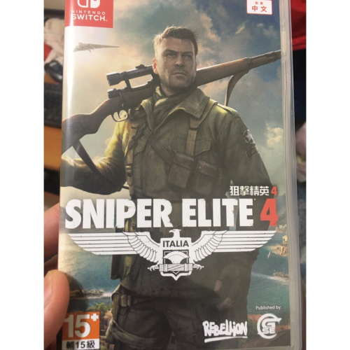 NS switch 遊戲 狙擊精英4 Sniper Elite 4