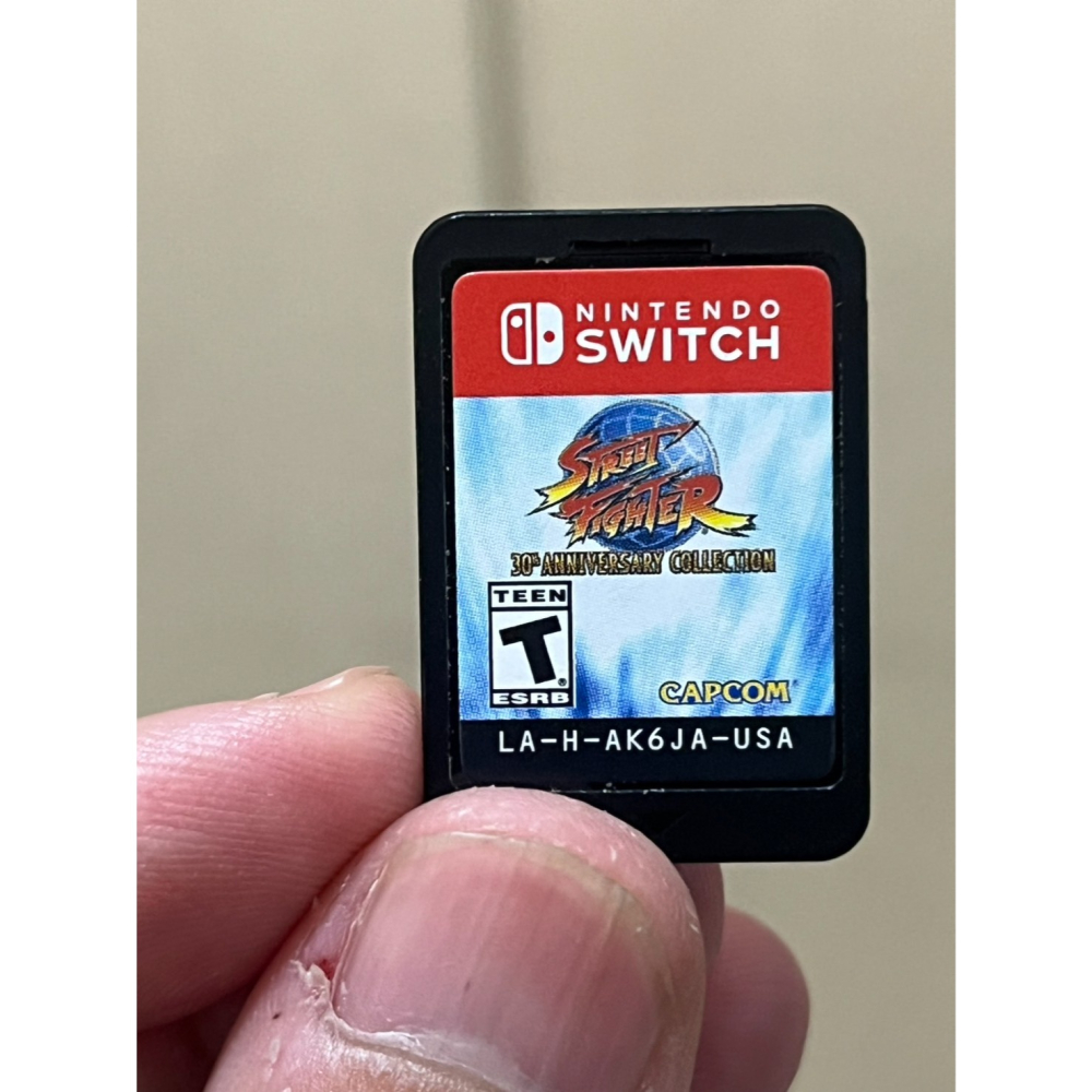 NS switch 遊戲 快打旋風 30週年紀念合集(無盒)