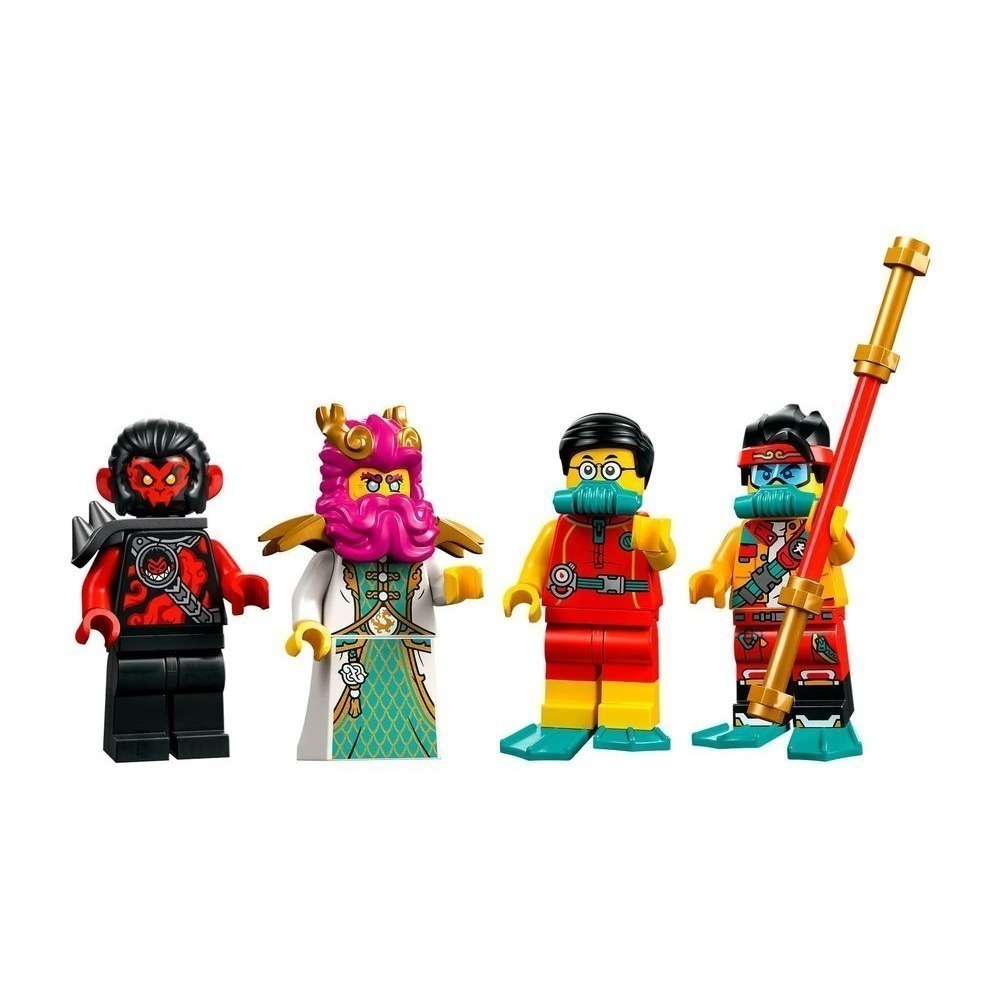 LEGO 樂高 Monkie Kid 悟空小俠 單售人偶 Savage Rumble 80033 80037 mk076-細節圖2