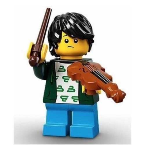 LEGO 樂高 71029 Minifigures 人偶包21代 2號 小提琴男孩 Violin Kid