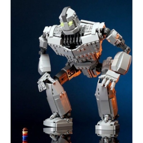 LEGO 樂高 MOC 鐵巨人 Iron Giant 二手零件 附武器及胸前S標誌