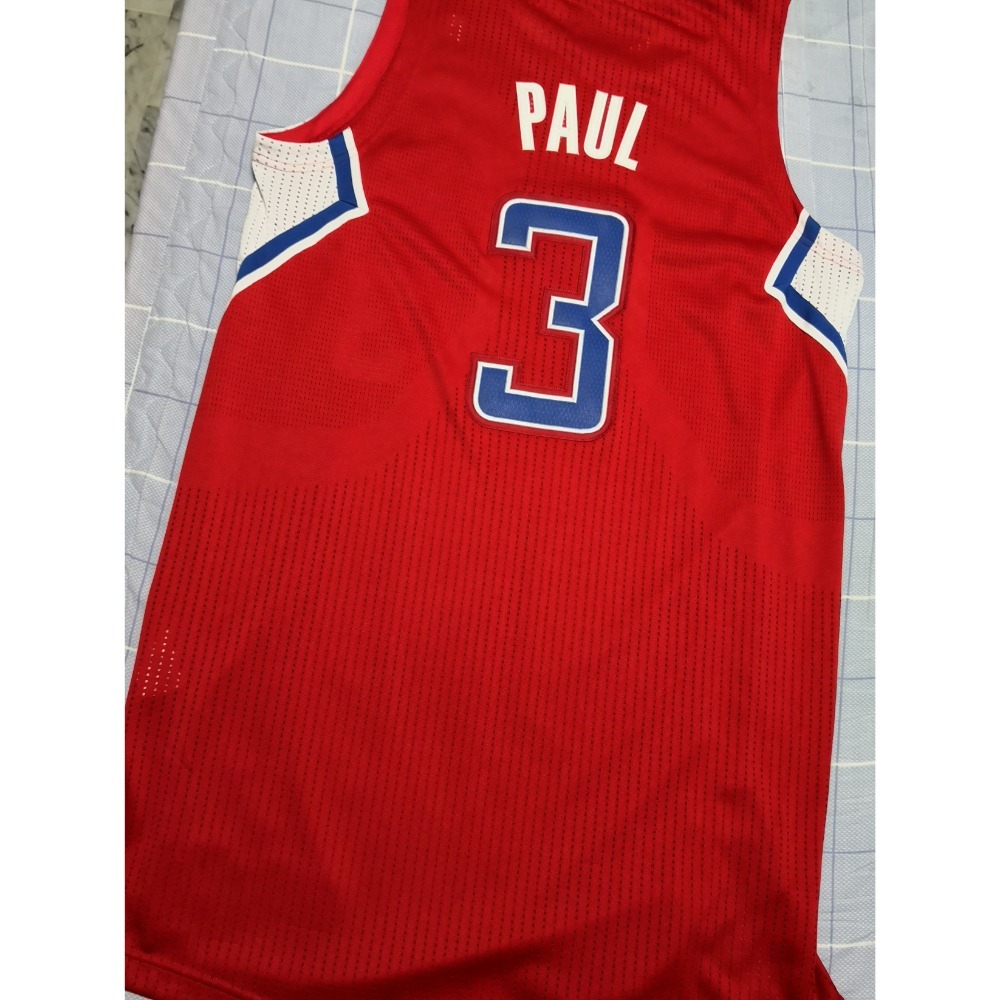 Adidas NBA球衣 球員版 CP3 Chris Paul #3 M號 洛杉磯快艇 LA Clippers-細節圖2