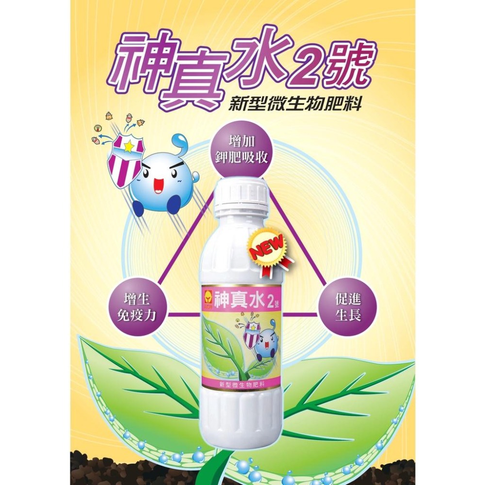 【興農牌】善玉肥1號+神真水2號+土寶組合 抗病+抗逆境+改善土壤 介質 (多肉 鹿角蕨 龍舌蘭 玫瑰 果樹 家庭園藝)-細節圖3