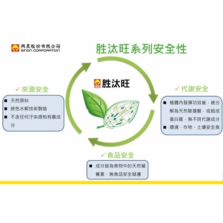 【興農牌】胜汰旺4號 1L 正瀚生技 胺基酸 胜肽 液肥 營養液 抗逆境 提升品質 生物刺激素-細節圖3