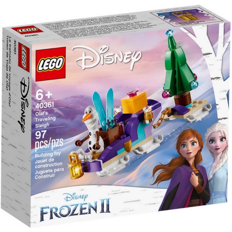 Lego 40361 Olaf的雪橇 全新-細節圖3