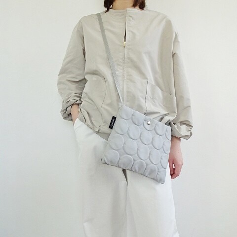 【存在指南】Grandir 圓點肩背包 日本職人品牌肩背包 隨身背包 日本原裝進口背包-細節圖2