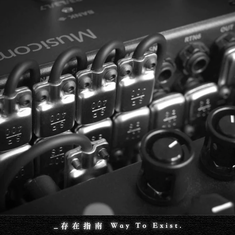 【存在指南】法國 KMMK 6.3mm TS導線接頭 SquarePlug 效果器盤接頭 轉接頭 Square Plug-細節圖2