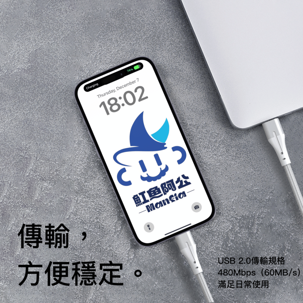 iPhone充電線MFI 快充 TypeC Lightning 蘋果 apple 星光編織 適用 14 13 12 11-細節圖5