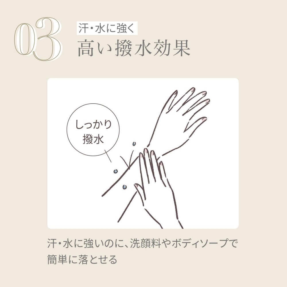 現貨～日本製 by365保濕粉感SPF50PA++++防水防曬霜60g-細節圖5