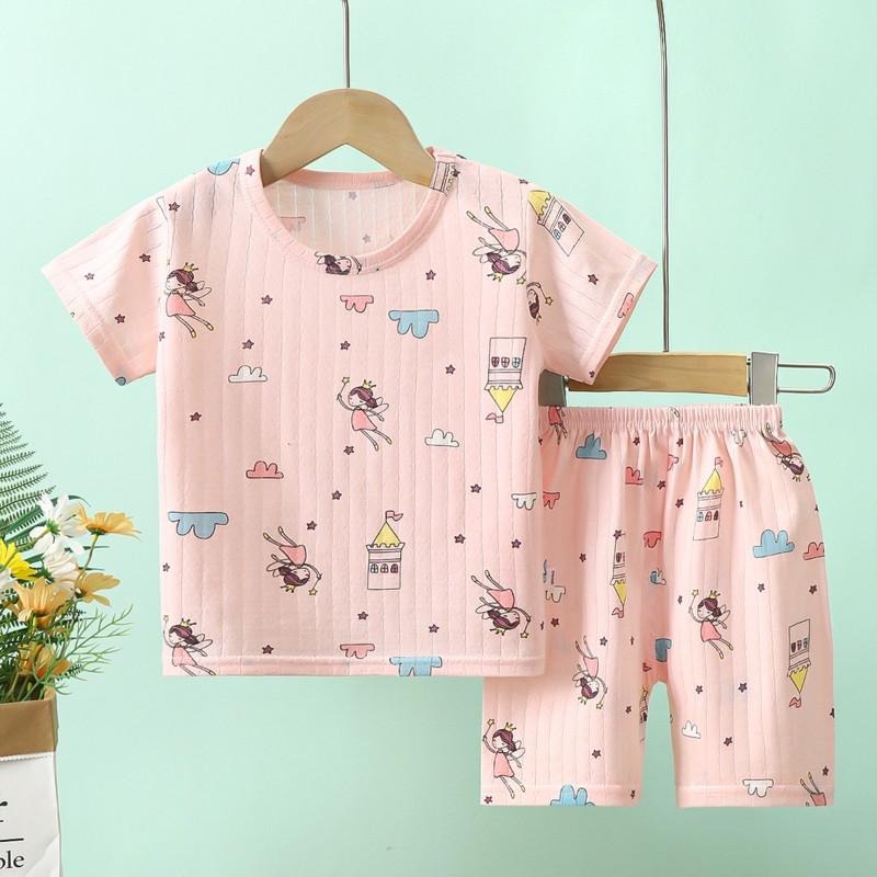 🎀雙生媽の櫥窗🎀 夏季純棉透氣薄款居家兩件套-細節圖8