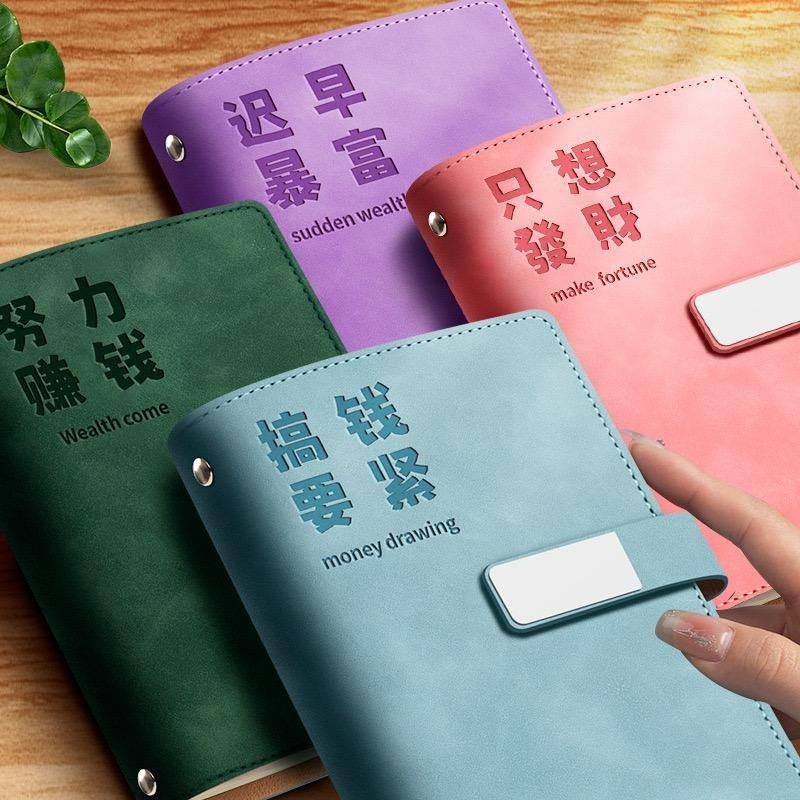 🎀雙生媽の櫥窗🎀 現金存放本 寄帳本  各國紙幣的家 內有10個存錢袋-細節圖3