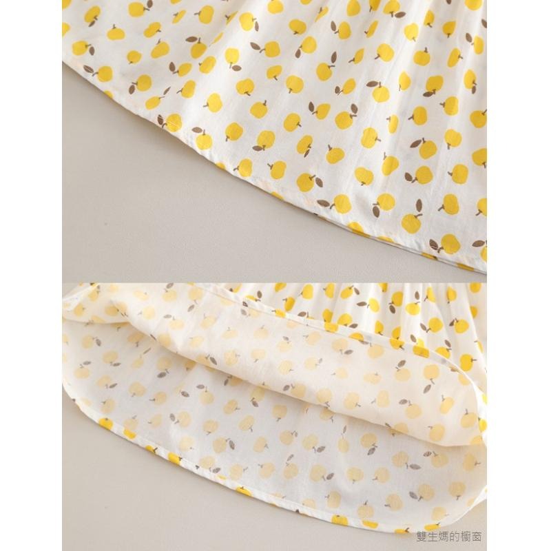 🎀雙生媽の櫥窗🎀 女寶夏季翻領水果短袖套裝 女寶套裝-細節圖7