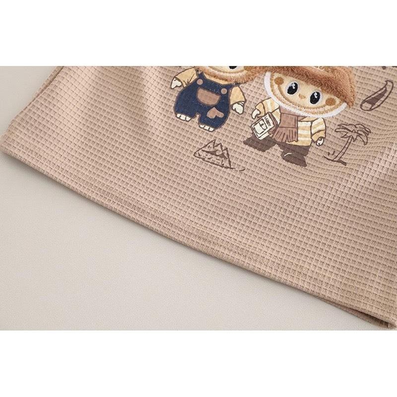 🎀雙生媽の櫥窗🎀 純棉透氣超夯拉布布套裝 兒童套裝 拉布布~-細節圖7