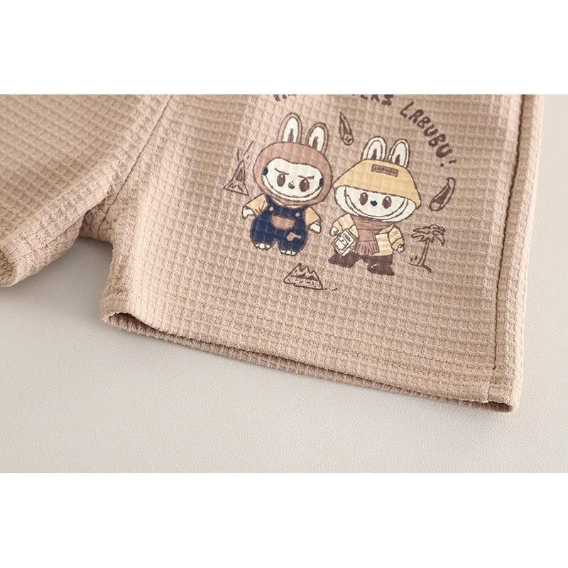 🎀雙生媽の櫥窗🎀 純棉透氣超夯拉布布套裝 兒童套裝 拉布布~-細節圖9