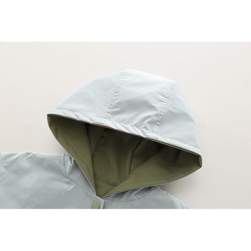 🎀雙生媽の櫥窗🎀 春秋卡通連帽風衣外套 兒童風衣外套 中小童 80-120-細節圖7