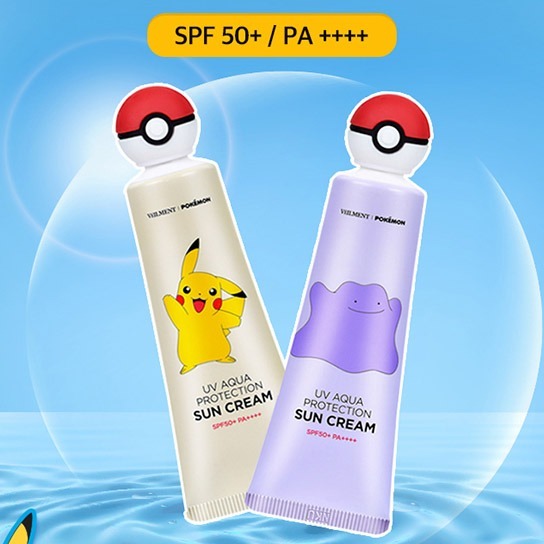 現貨發售｜韓國代購｜Pokémon 寶可夢水漾低敏防曬乳 SPF50 溫和防水不黏膩｜兒童臉部身體皆可使用-規格圖7