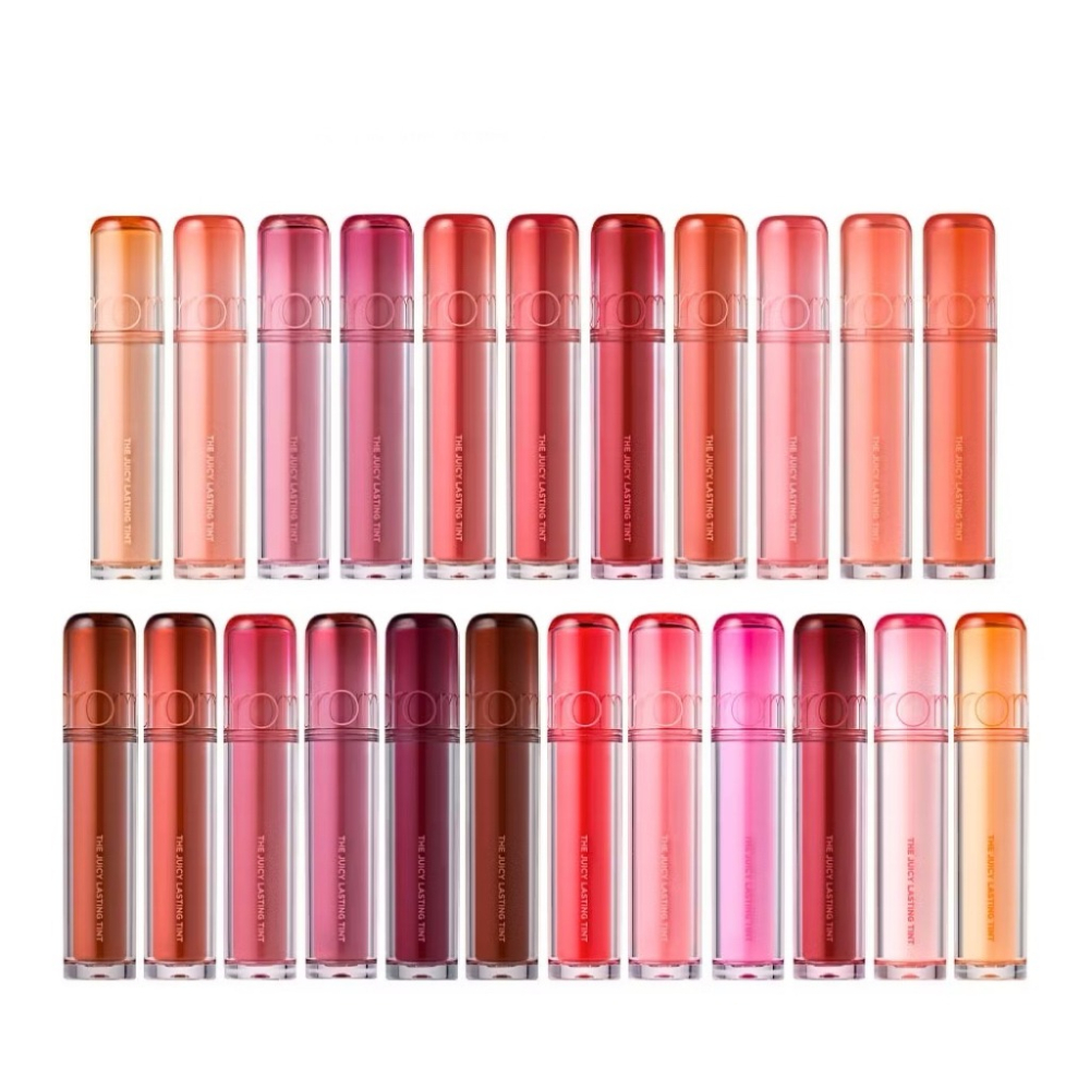 現貨秒發｜Rom&nd juicy 果汁唇釉 不掉色玻璃唇釉｜透明感口紅 鏡面水光染唇液｜百貨購入-細節圖3