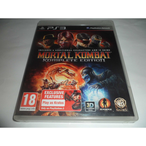 PS3 真人快打 9 年度完整版 Mortal Kombat Komplete 英文版