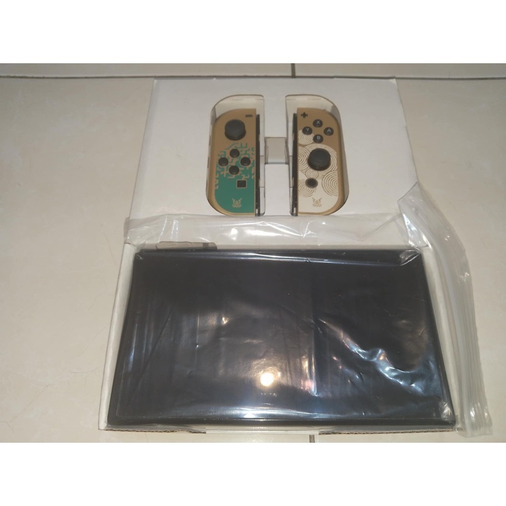 二手 任天堂 Nintendo Switch OLED 主機 薩爾達傳說 王國之淚 限定版 特仕版-細節圖3