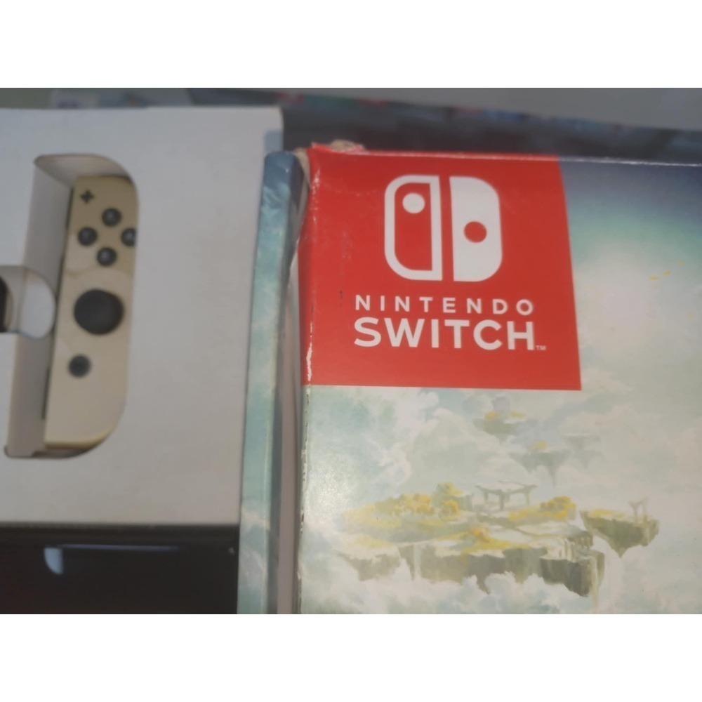 二手 任天堂 Nintendo Switch OLED 主機 薩爾達傳說 王國之淚 限定版 特仕版-細節圖5