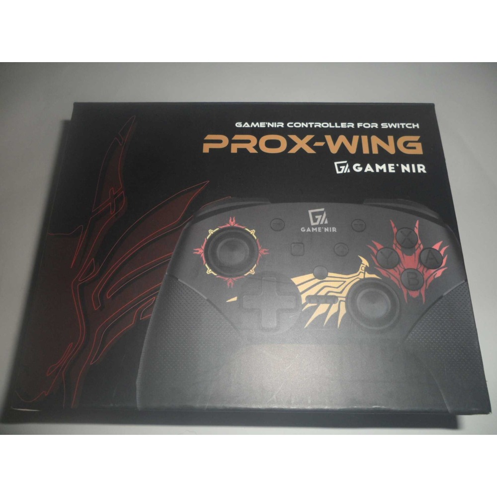 全新 電玩酒吧 GAME＇NIR Switch / PC 六代 ProX-WING 雙驅無線手把 龍翼特仕版-細節圖2