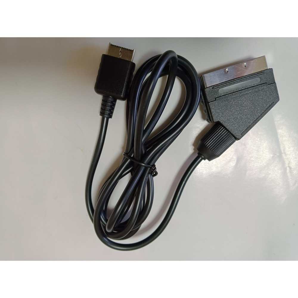 全新副廠 PS1 / PS2 / PS3 SCART RGB 掃把線 彩監線 視訊線 歐規 PAL-細節圖2