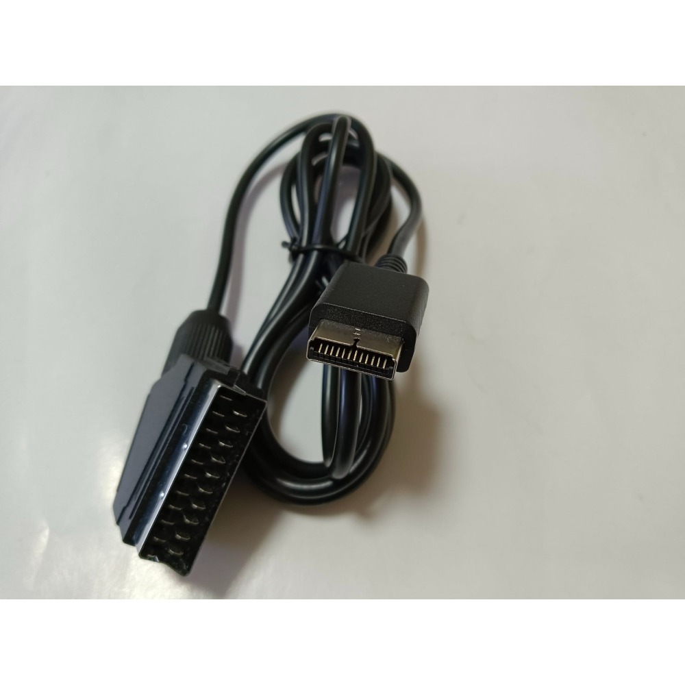 全新副廠 PS1 / PS2 / PS3 SCART RGB 掃把線 彩監線 視訊線 歐規 PAL-細節圖3