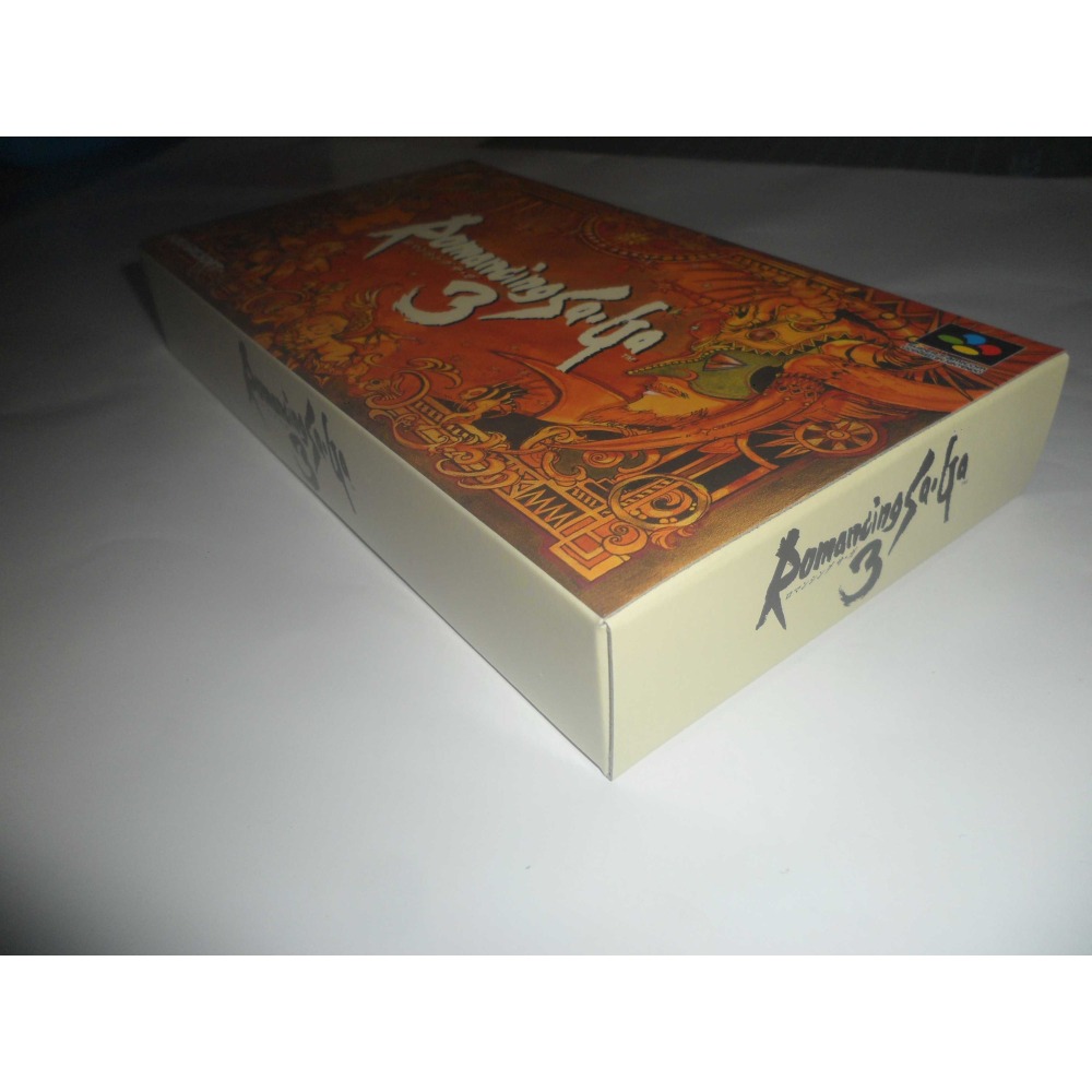 全新 SFC 超級任天堂 復活邪神 3 Romancing SaGa 3 純日版-細節圖3