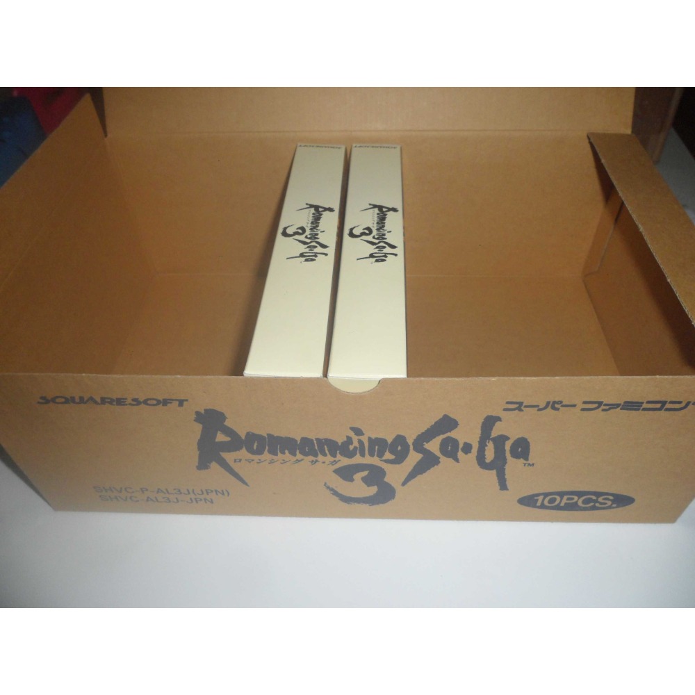 全新 SFC 超級任天堂 復活邪神 3 Romancing SaGa 3 純日版-細節圖4