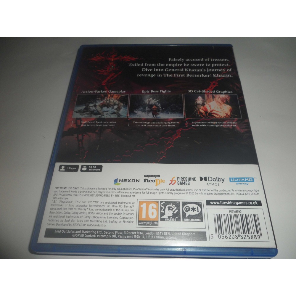 PS5 第一狂戰士 卡贊 中文版-細節圖2