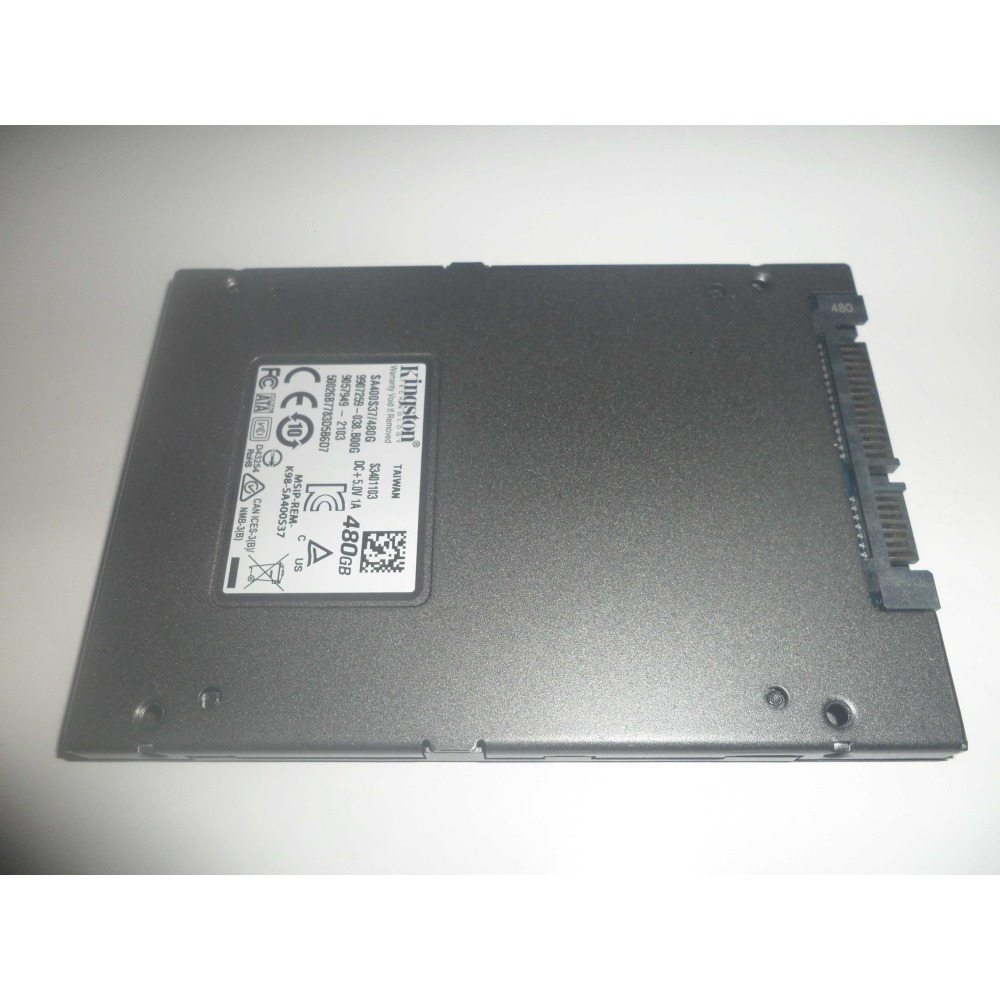 Kingston 金士頓 480G 2.5吋 SATA SSD 固態硬碟 ( 近全新裝機拆下 )-細節圖4