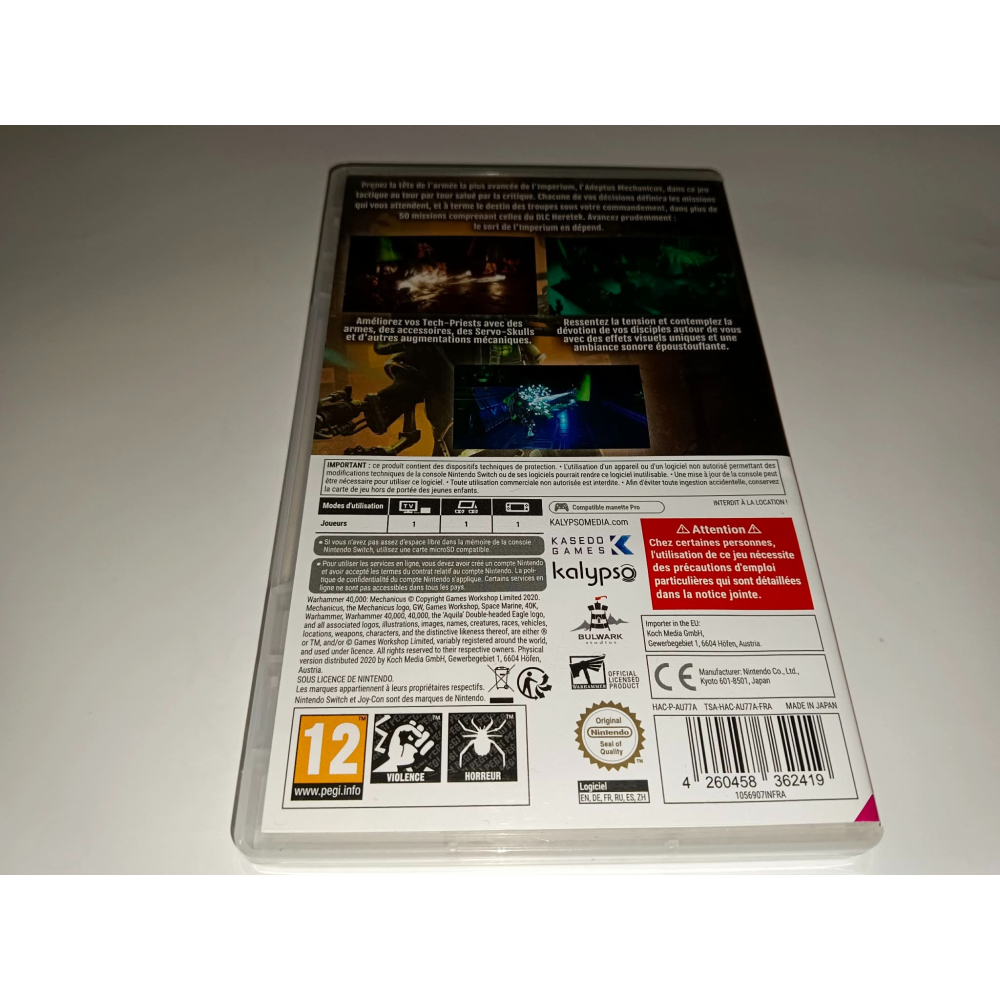Switch 戰鎚 40K 機械神教 Warhammer 40,000 Mechanicus 簡體中文版-細節圖2
