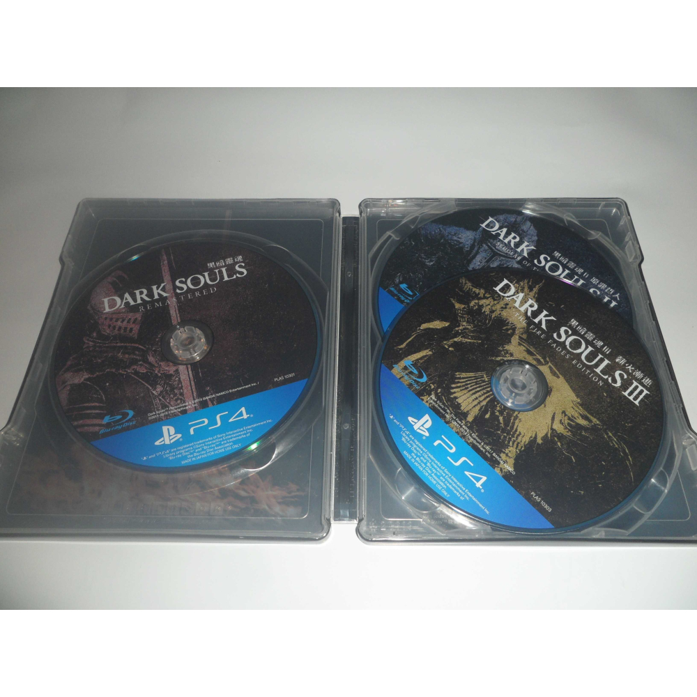 PS4 黑暗靈魂 1 + 2 + 3 三部曲 經典合輯 限量鐵盒版 中文版 ( 台灣公司貨 )-細節圖5