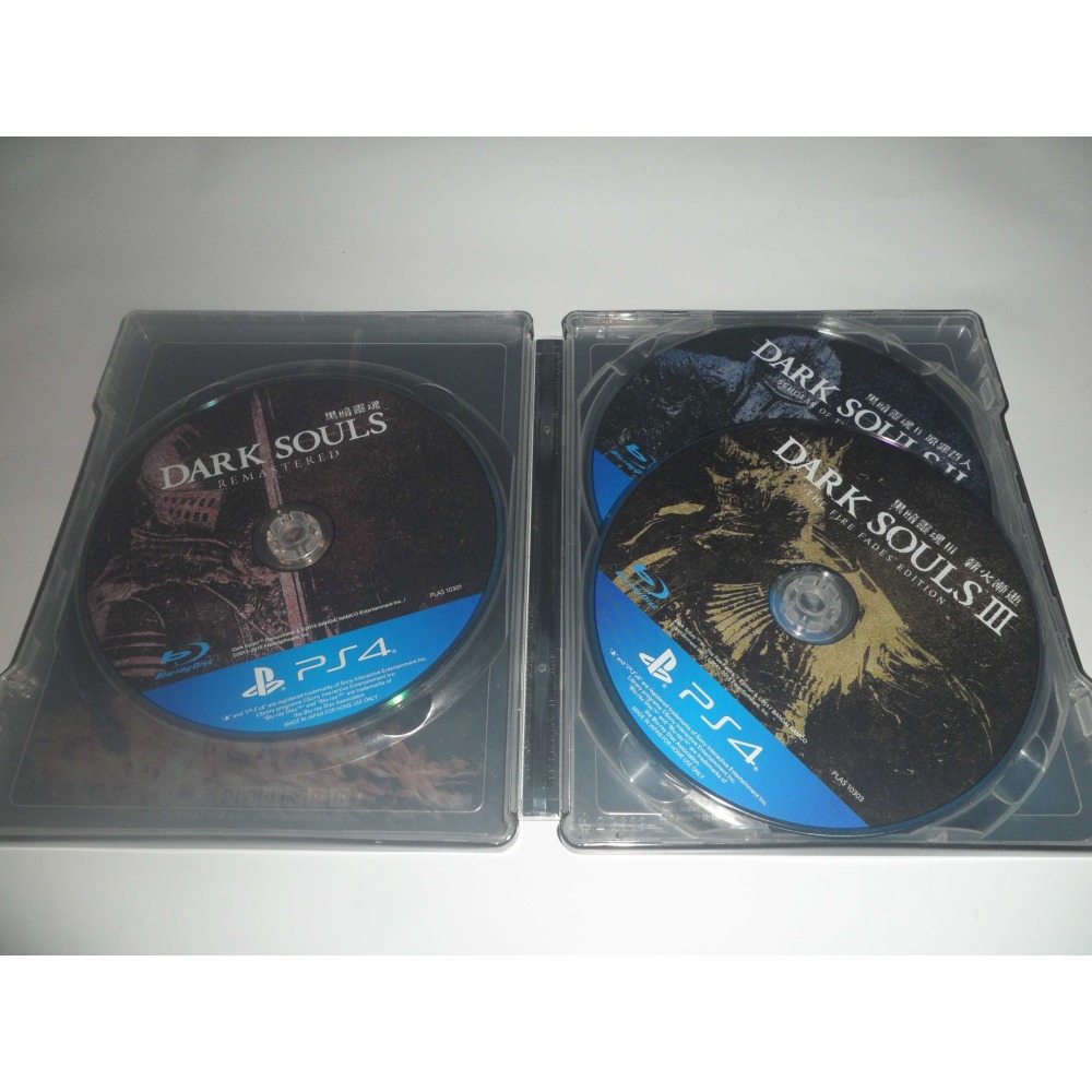 PS4 黑暗靈魂 1 + 2 + 3 三部曲 經典合輯 限量鐵盒版 中文版 ( 台灣公司貨 )-細節圖5