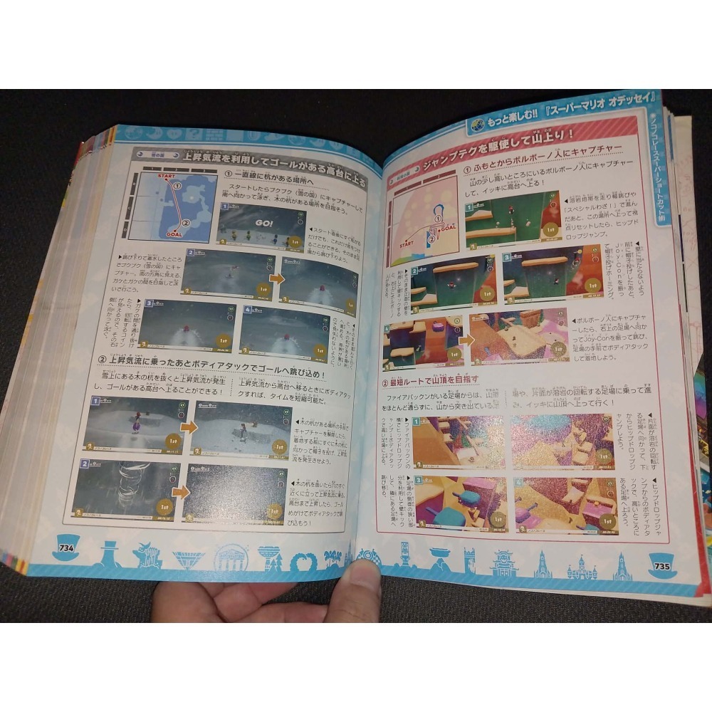 Switch 瑪利歐 奧德賽 完全究極 日文攻略本-細節圖4