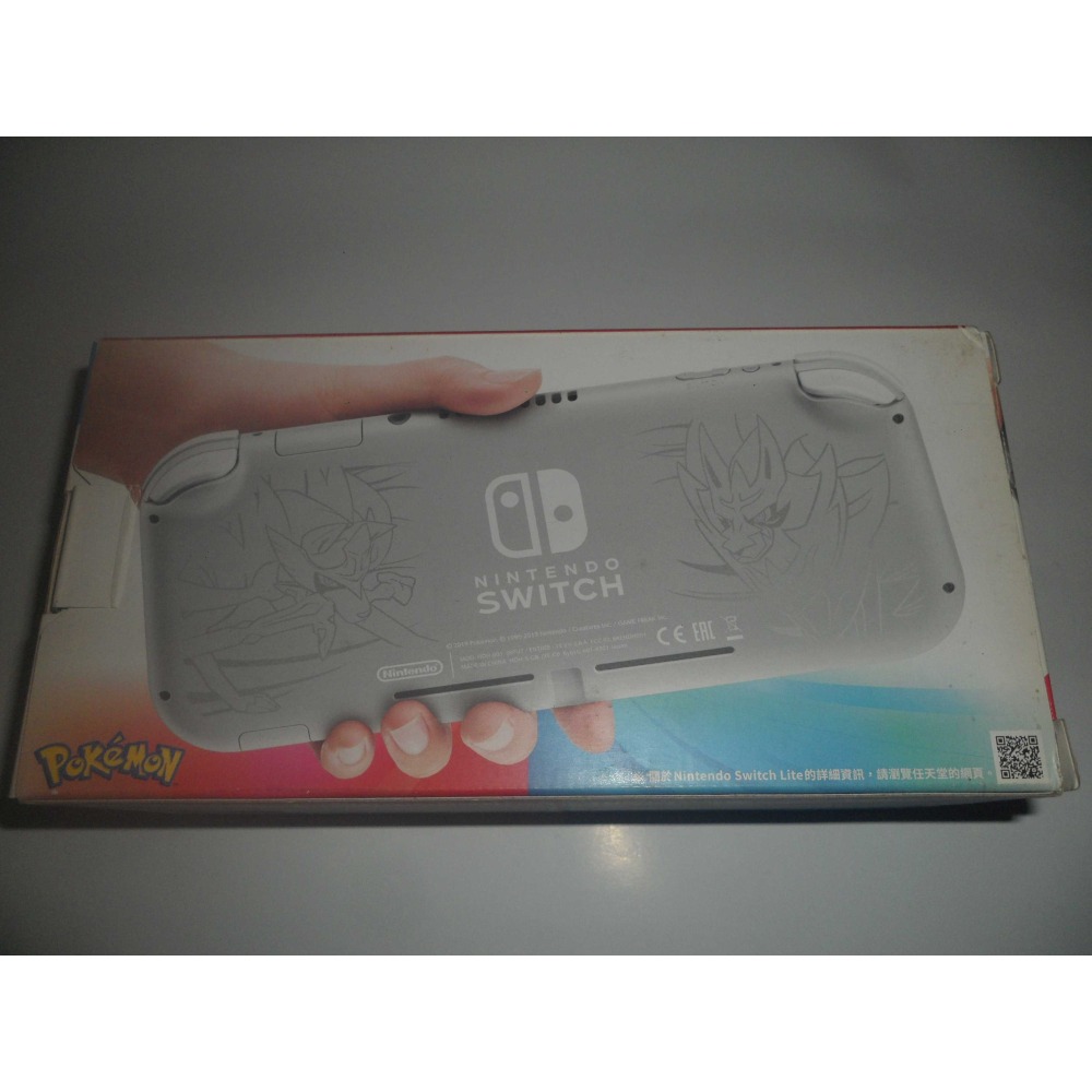 二手 任天堂 Nintendo Switch Lite 蒼響 藏瑪然特 寶可夢劍盾 限定主機 特仕版-細節圖3