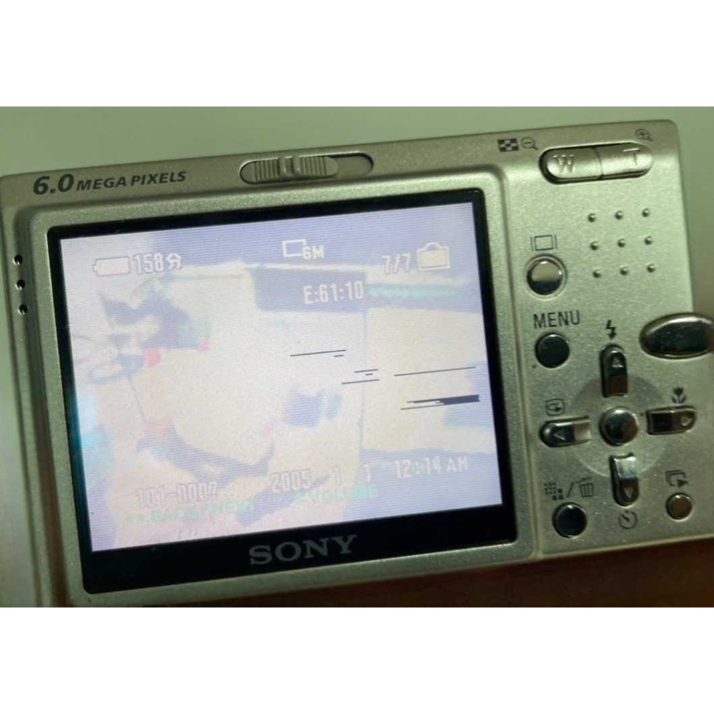 SONY DSC T9 數位相機 ( CCD 零件機 )-細節圖4
