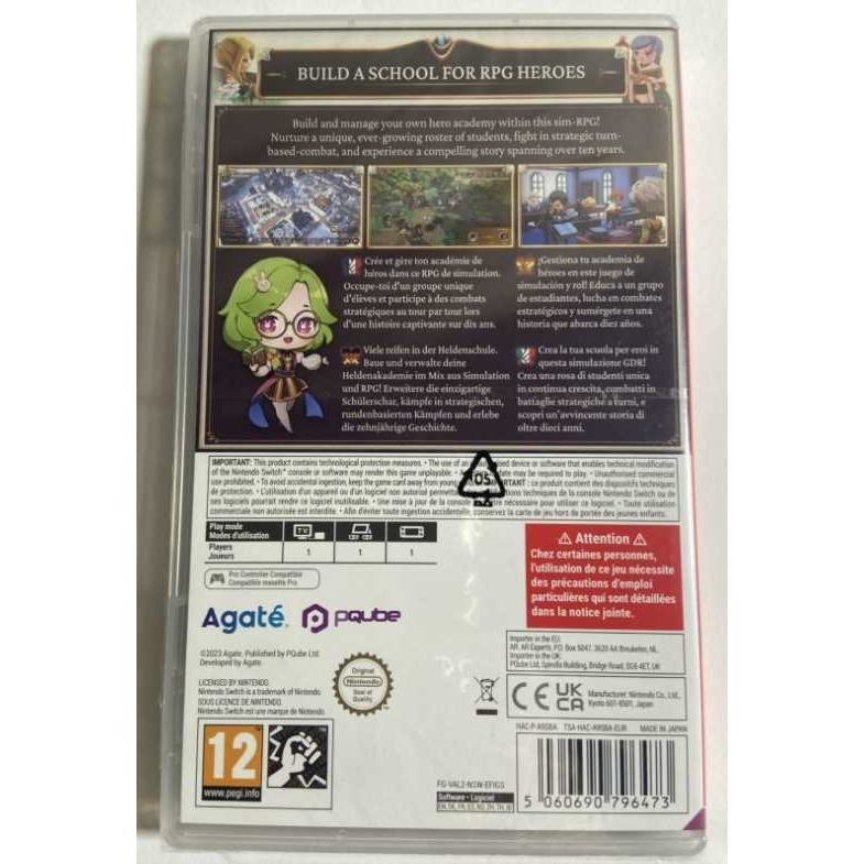 Switch 英雄學院物語 2 Valthirian Arc Hero School Story 2 中文版-細節圖2