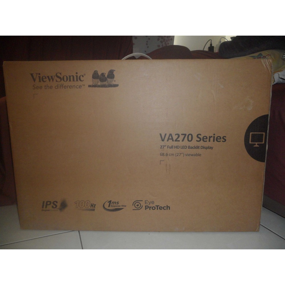 全新 ViewSonic VA270-H 27型 100Hz FHD 廣視角螢幕( IPS/1ms/HDMI/抗藍光 )-細節圖2