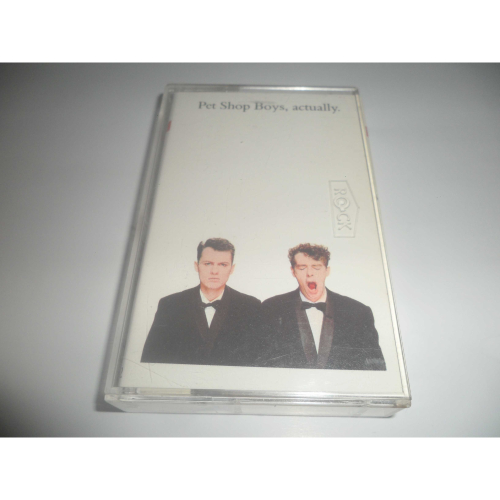 二手 寵物店少年二重唱 實際地 PET SHOP BOYS ACTUALLY 錄音帶 卡帶 專輯