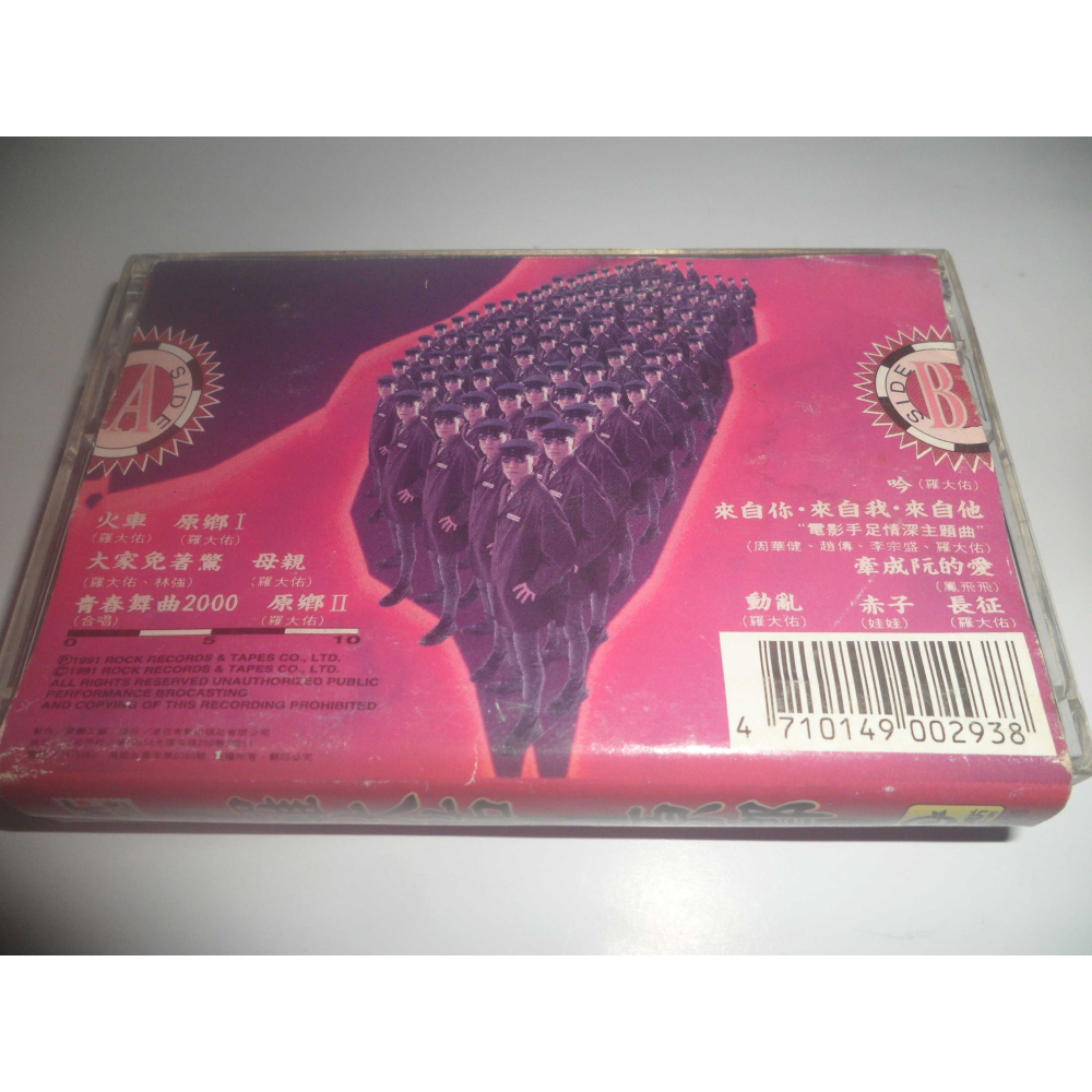 二手 羅大佑 原鄉 錄音帶 卡帶 專輯-細節圖2
